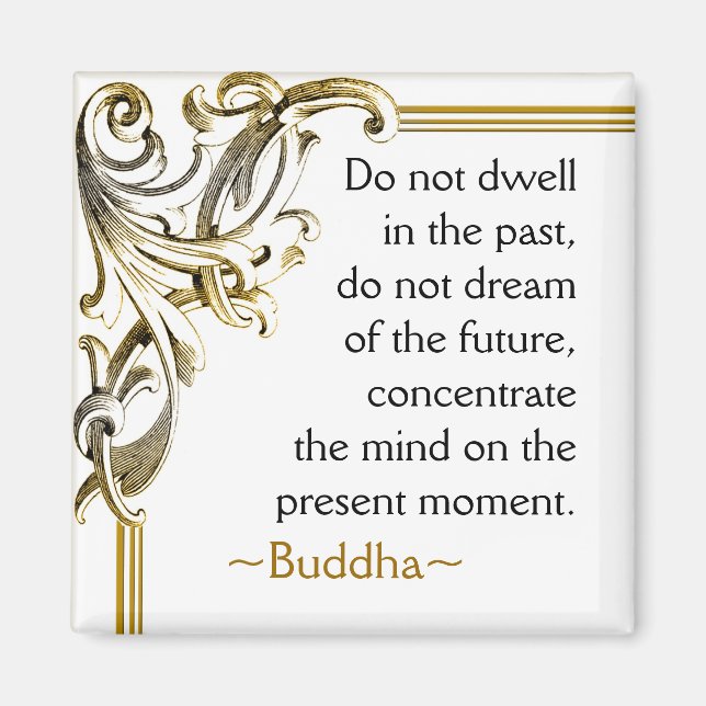 Buddha Quote ~ Motivational Magnet (Front)