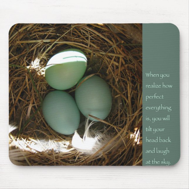 Buddha Quote Mousepad (Front)