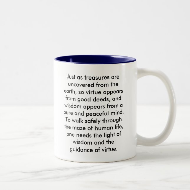 Buddha Quote Mug (Right)