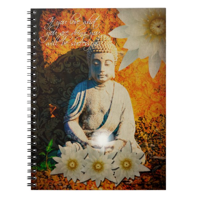 Buddha Quote Notebook (Front)