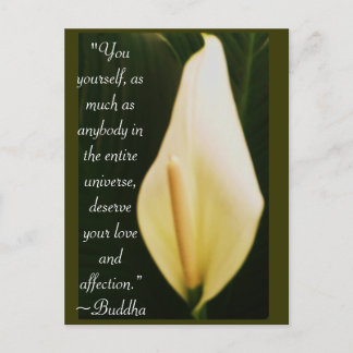 Buddha Quote Postcard