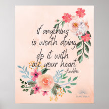 buddha quote poster