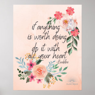 buddha quote poster