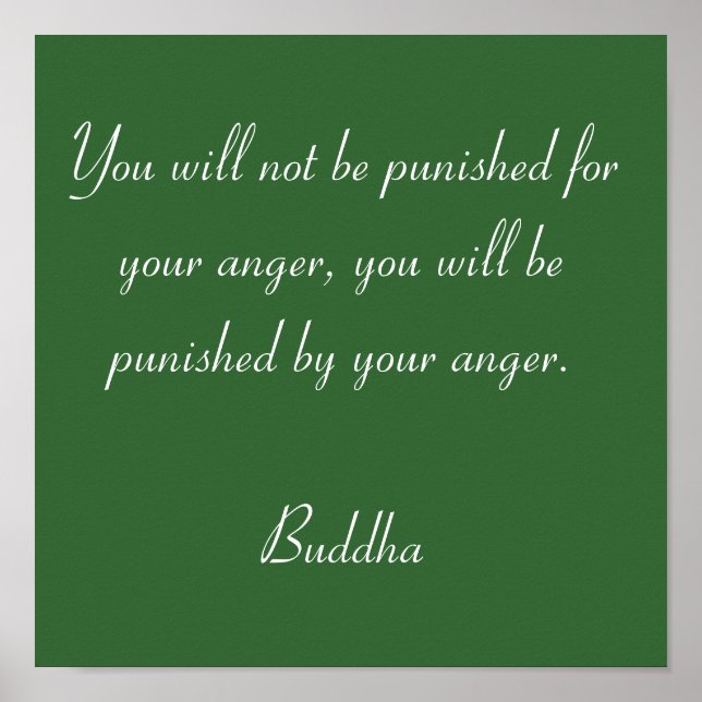 Buddha Quotes #3 Poster (Front)