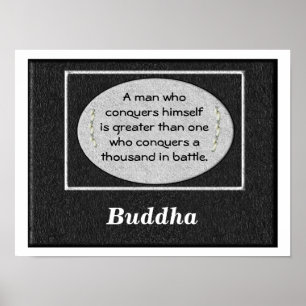 Buddha quotes poster