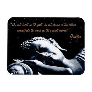 Buddha Quotes & Sleeping Buddha under Stars /Dream Magnet