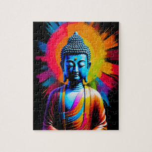 Buddha - Rays of Tranquil Jigsaw Puzzle