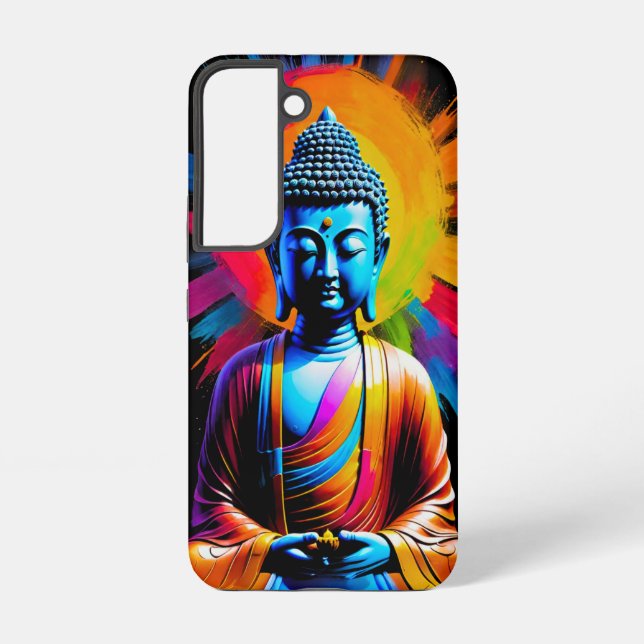 Buddha - Rays of Tranquil Samsung Galaxy S22 Case (Back)