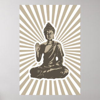 Buddha Rays Print