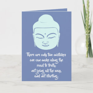 Buddha Road to Truth Greeting Card