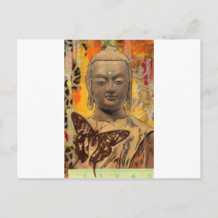 Buddha Rules Postcard