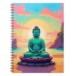 Buddha’s Sunset Reflection Notebook