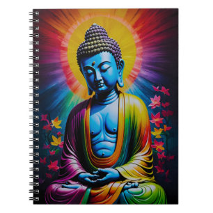 Buddha Sacred Rays of Peace Notebook