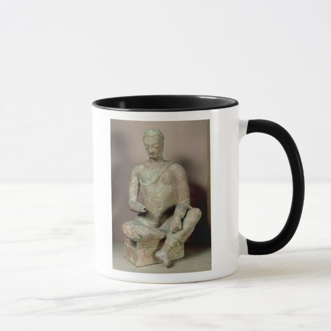 Buddha seated in meditation, from Fondukistan Mug (Right)