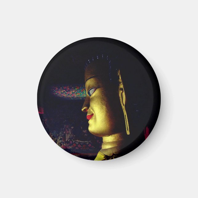 Buddha Shakyamuni - The Himalayas, Dharma Magnet (Front)