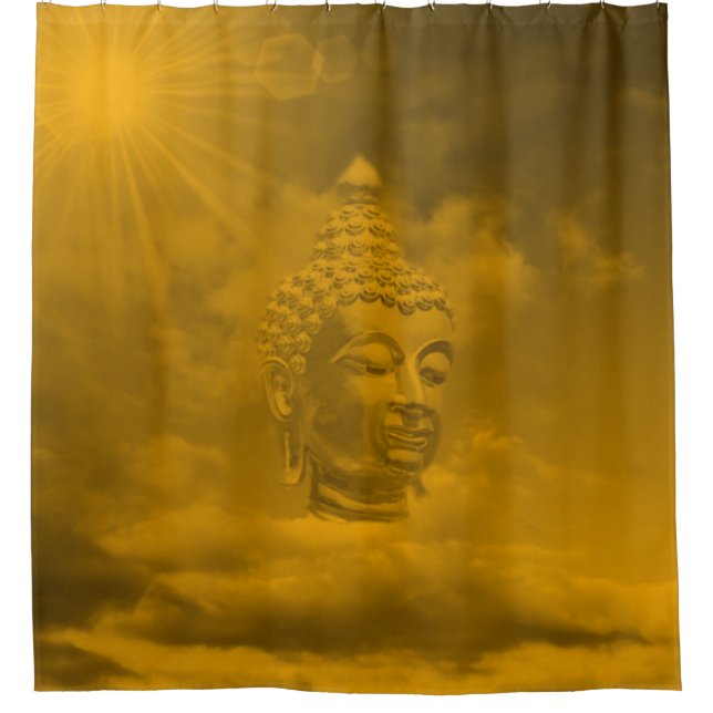 buddha shower curtain (Front)