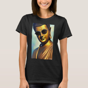 Buddha Siddhartha Gautama Sunglasses Religion Indi T-Shirt