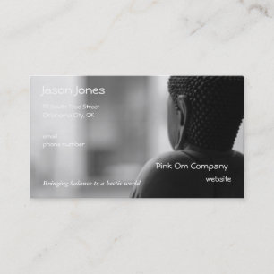 Buddha Sitting in Meditation Business Card