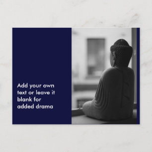 Buddha Sitting in Meditation Postcard