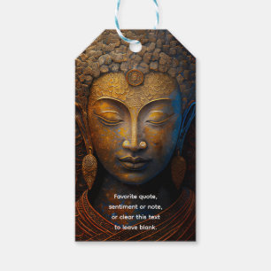 Buddha, Spiritual Meditation Gift Tags