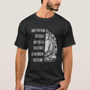 Buddha Spiritual Saying Mandala Buddhism Yoga Gift T-Shirt