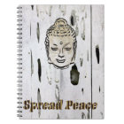 Buddha Spread Peace Spiral Photo Notebook