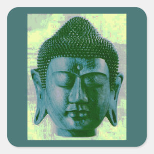 Buddha Square Sticker