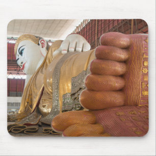 Buddha Statue Feet Mouse Mat