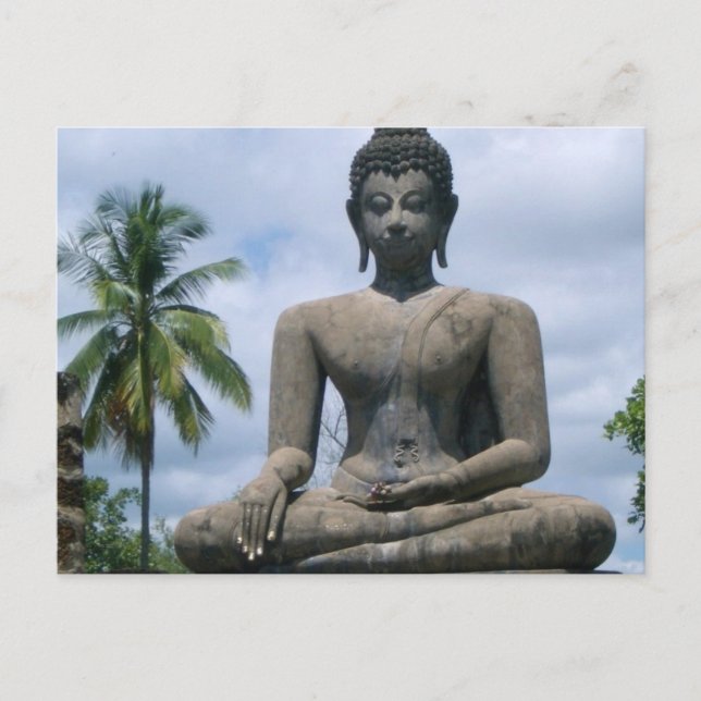 Buddha Statue Postcard (Front)