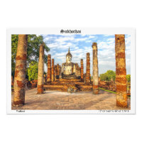 Buddha statue, Wat Mahathat, Sukhothai