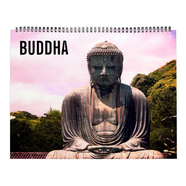buddha statues 2027 large calendar (Cover)