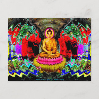 Buddha Swirl - Postcard