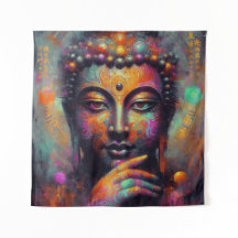 BUDDHA  TAPESTRIES #1