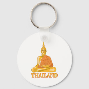 Buddha Thailand Key Ring