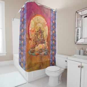 BUDDHA THE ENLIGHTEN ONE SHOWER CURTAIN