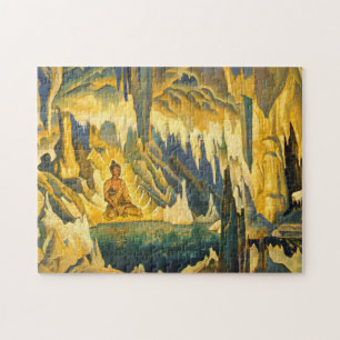 Buddha the Winner (Buddhist Art) (by Roerich) Jigsaw Puzzle