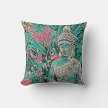 Buddha Throw Cushion 41 x 41 cm