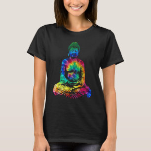 Buddha Tie Dye Vintage Yoga Spiritual Zen Buddhism T-Shirt