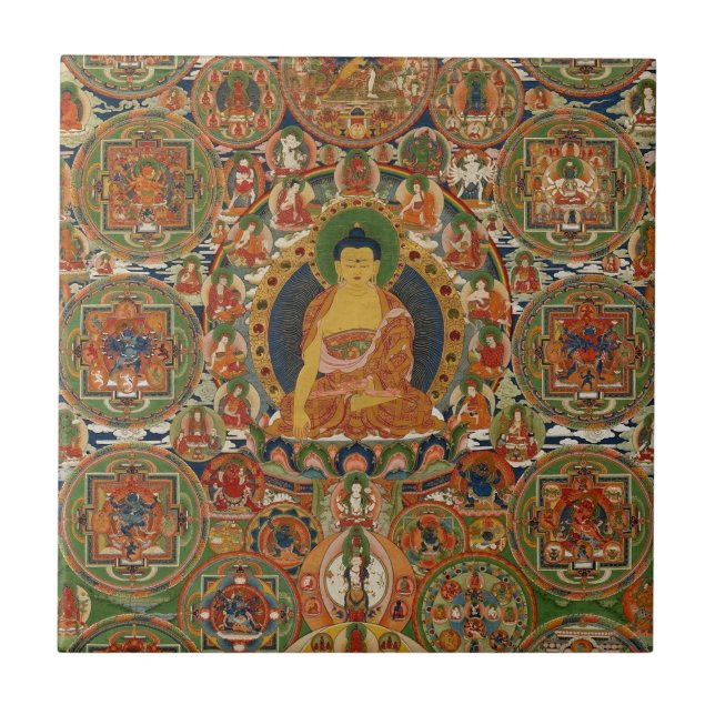 Buddha Tile (Front)