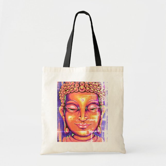 Buddha Tote Vintage Bag (Front)