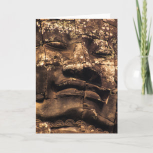Buddha Totem Angkor Wat Greeting Card