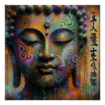 BUDDHA  TRANSCENDENTAL ART #1