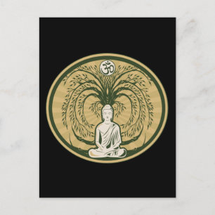 Buddha Under the Bodhi Tree Postcard