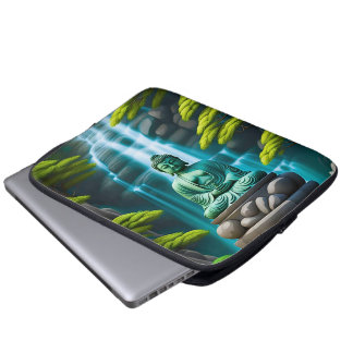 Buddha Waterfall Laptop Sleeve
