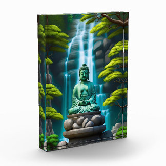 Buddha Waterfall Photo Block