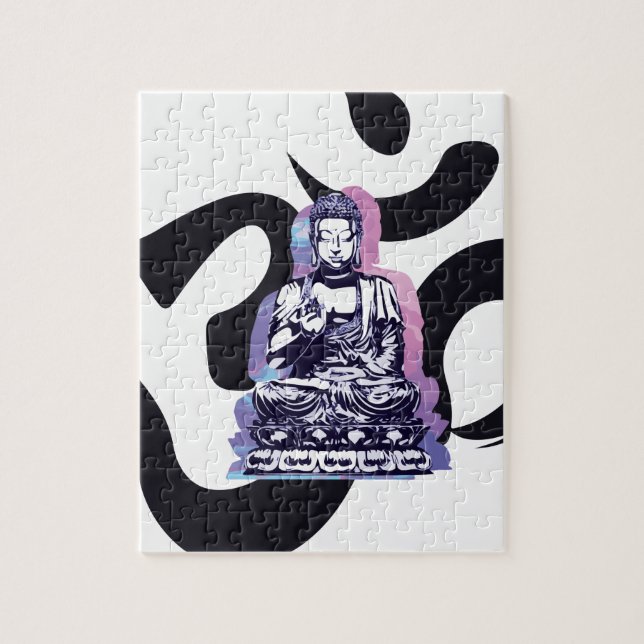 buddha wave 3 jigsaw puzzle (Vertical)