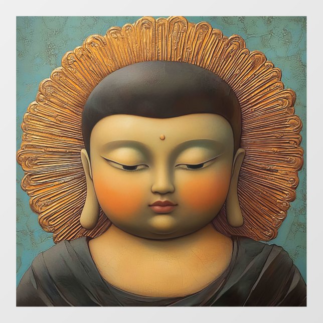Buddha Window Cling (Sheet)
