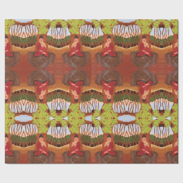 BUDDHA WRAPPING PAPER (Seam)