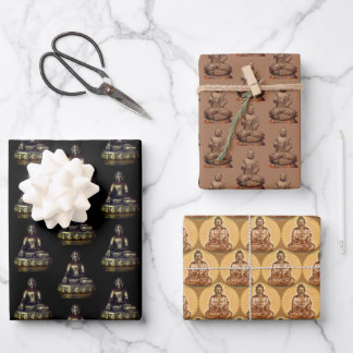 Buddha Wrapping Paper Sheet
