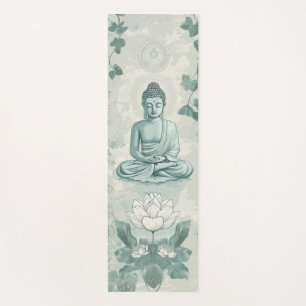 Buddha Yoga Mat with Inspiring Mandala Patterns